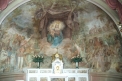 Cappella con affresco Apparizione Madonna