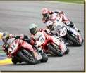 Superbike bagarre